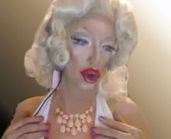 Pic of Beautiful Transgender Girl Modeling Marilyn Redux